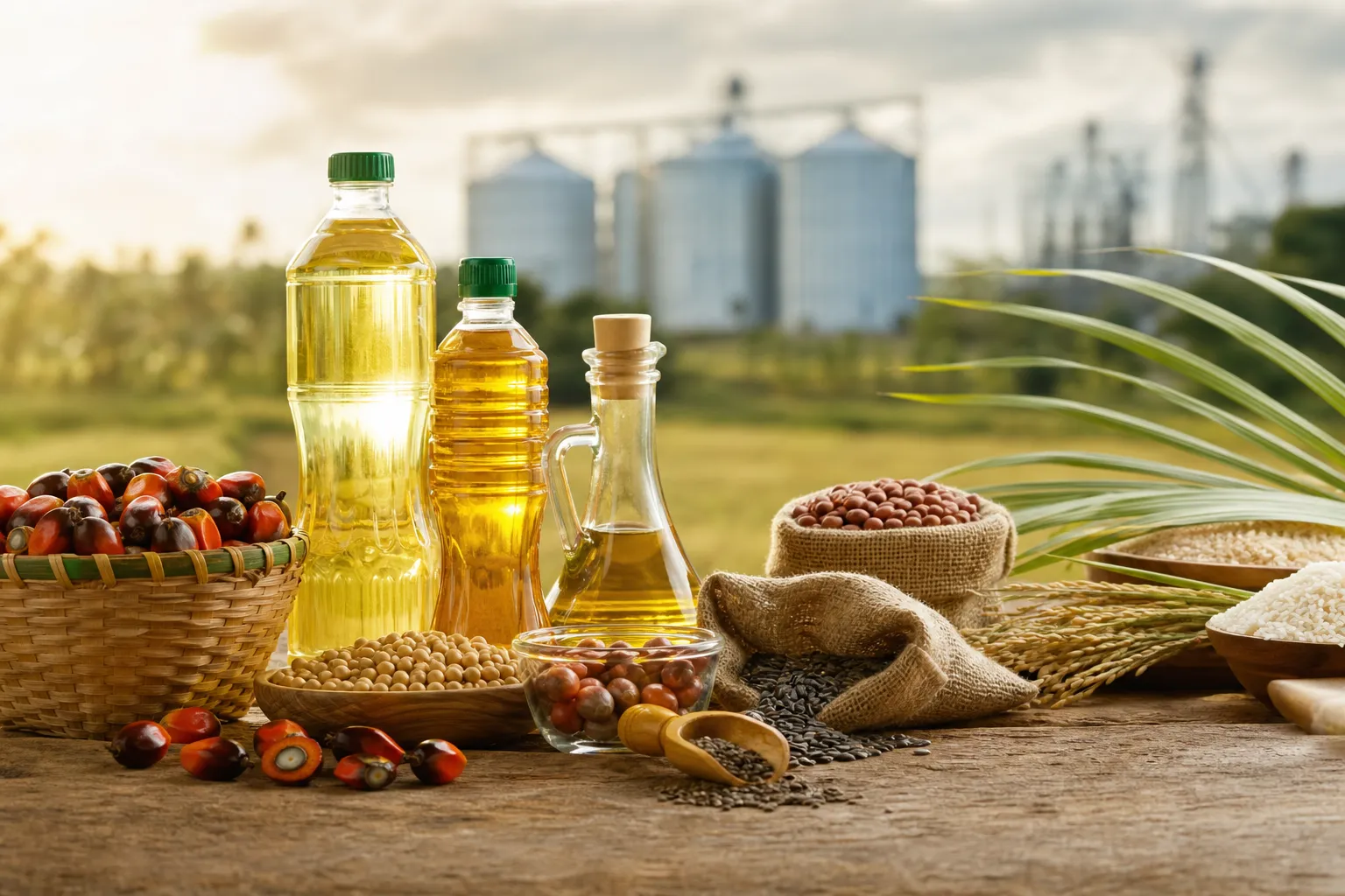 Om Sai Agritech Private Limited: Edible Oil Distribution and Edible Oil Trading & Bulk Supply in a real working setting