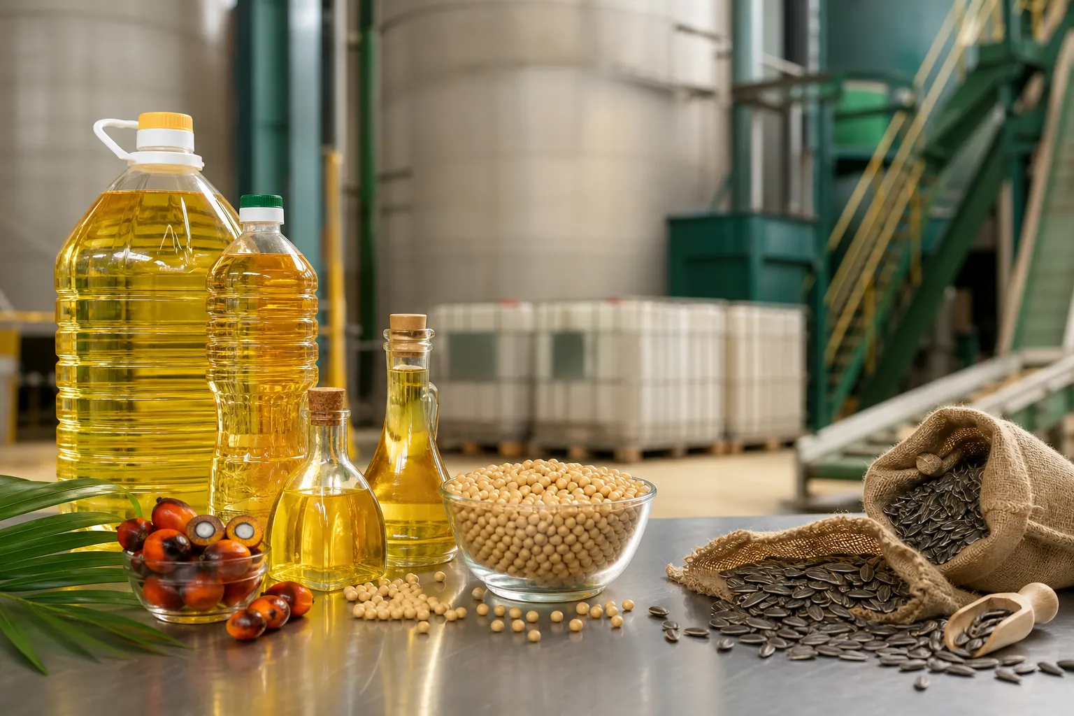 Om Sai Agritech Private Limited: close-up of Edible Oil Distribution and Edible Oil Trading & Bulk Supply